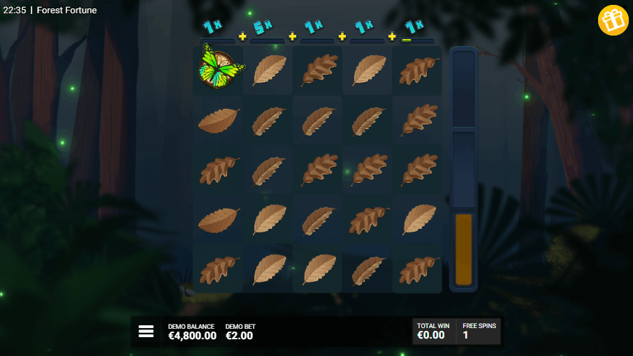 Forest Fortune Butterfly Multipliers bonus — slot mechaniek van Hacksaw Gaming